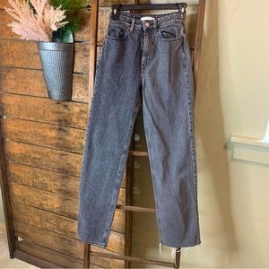 Pacsun 00/23 two tone black straight leg jeans